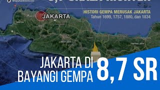 Jakarta Dibayangi Gempa Megathrust 87 SR [upl. by Anneres]