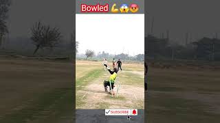 Bowled 😡😡💪🤣😱 cricketshort [upl. by Niroht]