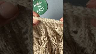 Knit an iCord Edge in Minutes ⏱️🧶 Quick Tutorial [upl. by Haikan]