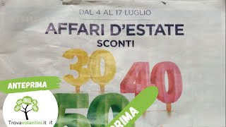 VOLANTINO ESSELUNGA dal 4 al 17 luglio 2024 anteprima [upl. by Attah]