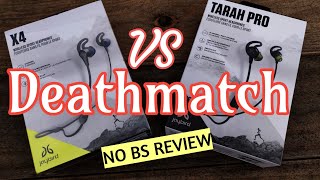 Jaybird X4 vs Jaybird Tarah Pro NO BS REVIEW [upl. by Accever]