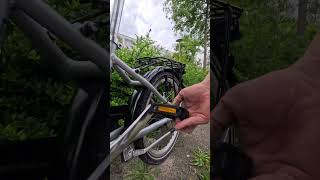 How to Fold a Folding Bike StepbyStep Guide for Beginnersfoldingbike foldablebike [upl. by Dibb]