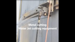 water cutter for metal cutting machinemachine watercut metalcutter steelcutting waterjet [upl. by Ruder598]