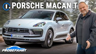 Porsche Macan T 2023 im Test  PROBEFAHRT [upl. by Elon]