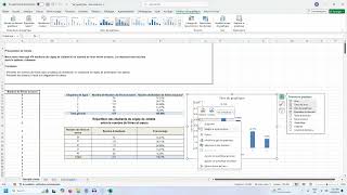 Tableau de distribution et diagramme en bâtons avec Excel  Variable quantitative discrète [upl. by Chaffin]