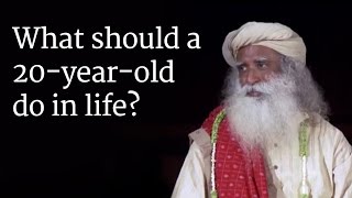 What should a 20yearold do in life Sadhguru Answers a Student [upl. by Laband45]