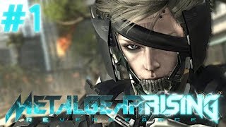 Metal Gear Rising Revengeance  Raiden  Bölüm 1 [upl. by Notneuq]