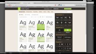 Illustrator CC  Add fonts via typekit [upl. by Francis]