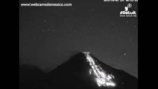 UFO Leaves Colima Volcano Realtime Streaming [upl. by Gena]