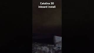 Installing universal 5411 on to Catalina 30 sailboat [upl. by Anastasie]