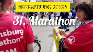 31 Regensburg Marathon  2023  Halbmarathon Video [upl. by Zalucki]