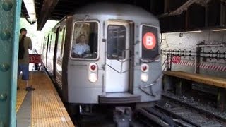 R68A B Train Arriving at Newkirk Plaza [upl. by Azarria]