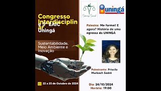 Me Formei e Agora História de uma Egressa UNINGÁ [upl. by Russon]