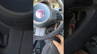 2012 fiat 500 oil light reset [upl. by Anastasius183]