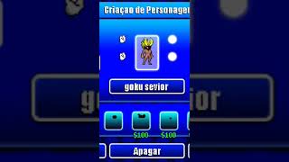 como fazer o goku sevior no warriors of the universe [upl. by Dumah]