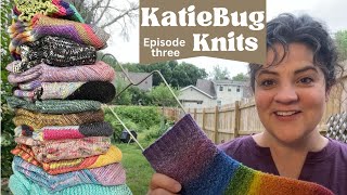 KatieBug Knits Episode 3 [upl. by Euqinmod]