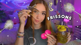 ASMR reDécouvre les FRISSONS 🎧 jai augmenté la sensibilité du micro [upl. by Eiramlirpa]