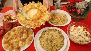 Pranzo di Natale menu per la cena della vigilia  ricette di cucina italiana Christmas menu [upl. by Alesram129]