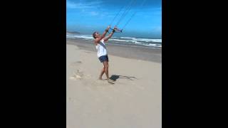 Prism Kites Tensor 50 Kite jumping [upl. by Lund]