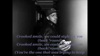 J Cole  Crooked Smile LyricsClean [upl. by Aliuqa626]