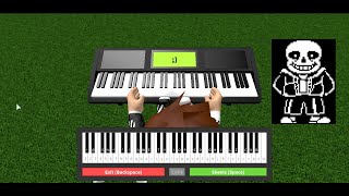 Megalovania  Roblox Piano Tutorial Full Sheets Down Below [upl. by Nali]