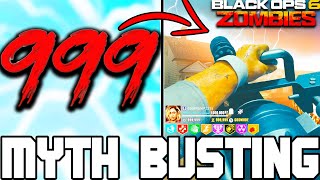 SECRET MINIGUN DeathMachine EASY ROUND 999  BLACK OPS 6 ZOMBIES  MYTH BUSTING MONDAYS 4 [upl. by Joshua]