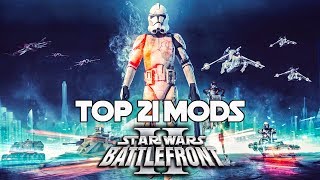 Top 21 Star Wars Battlefront 2 2005 Mods amp Maps [upl. by Worrell]