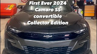 2024 Chevrolet Camaro SS Collector Edition Convertible Panther 🐆 Walkaround [upl. by Yduj]