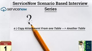 Day 1 ServiceNow Real Time ScenarioBased Interview Questions  Copy Attachment in ServiceNow [upl. by Ailliw]