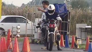 DUNLOP cup MotoGymkhana 2011 Final Winning Run [upl. by Cavuoto]