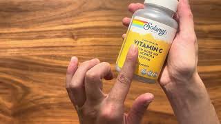 Review SOLARAY Vitamin C [upl. by Zoellick]