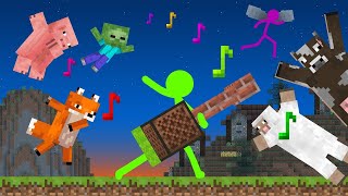 Note Block Universe  Animation vs Minecraft Shorts Ep 29 [upl. by Fernandina]