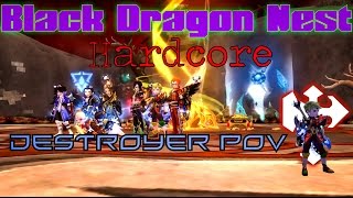 DNSEA Black Dragon Nest Hardcore in 720p60 Destroyer POV Full Run [upl. by Ankney]