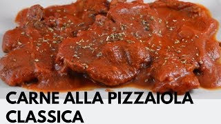 Carne alla Pizzaiola Classica La Ricetta di Cartisia [upl. by Winthrop272]