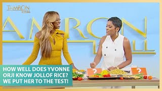 How Well Does Yvonne Orji Know Jollof Rice We Put Her to the Test [upl. by Tome]