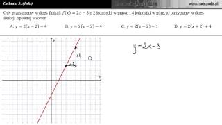 Zadanie 5  matura próbna 4 styczeń 2013 [upl. by Aletse]