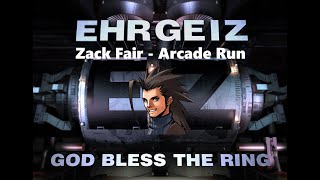 Ehrgeiz God Bless the Ring™ Archived Playthrough  Zack Fair Arcade Run [upl. by Smeaj]