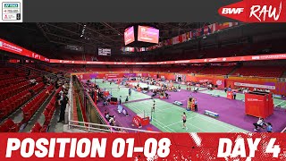 BWF World Junior Mixed Team Championships 2024  India vs Indonesia  Position 0108 [upl. by Devina]