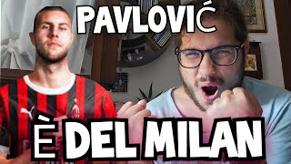 ECCO IL CENTRALE CHE VOLEVO STRAHINJA PAVLOVIĆ È DEL MILAN‼️🔴⚫️ [upl. by Drawyeh]