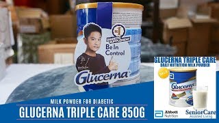 ITS HERE Glucerna Triple Care Milk Powder Vanilla For Diabetic [upl. by Nyloj871]