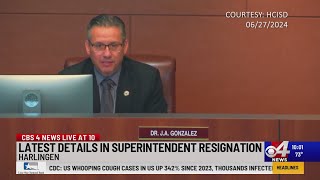 Exclusive Financial issues at center of Harlingen CISD superintendent resignation [upl. by Ecire533]