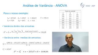 Vídeo aula 19  Analise de Variância  ANOVA [upl. by Si]