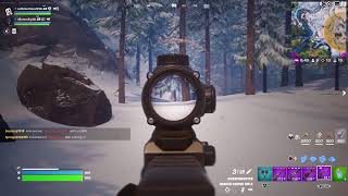 Fortnite Chapter 5 winterfest quests with my mum [upl. by Anivad]