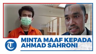 Pakai Rompi Tahanan Adam Deni Akui Salah amp Minta Maaf kepada Ahmad Sahroni dari Rutan Bareskrim [upl. by Nauqes]