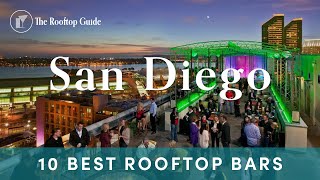 10 Best Rooftop Bars in San Diego  2024 [upl. by Orimlede371]