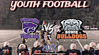 🏈🏈 Pikesville Wildcats vs Bowie Bulldogs 13u Football  Youth Football  Positive Football [upl. by Remark]