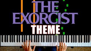 THE EXORCIST THEME  PIANO [upl. by Ailatan]