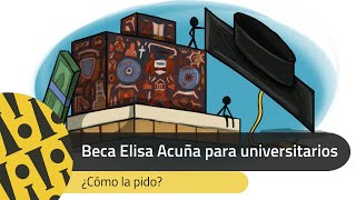 Beca Elisa Acuña para estudiantes de la UNAM ¿Cómo la pido [upl. by Aitnwahs51]