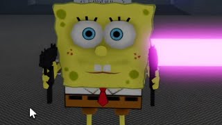 Spongebob goes on a killing rampage in roblox [upl. by Cinamod]