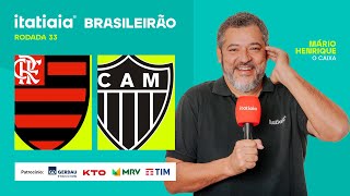 FLAMENGO X ATLÉTICO AO VIVO NA ITATIAIA  REACT DO BRASILEIRÃO  13112024 [upl. by Emaj]